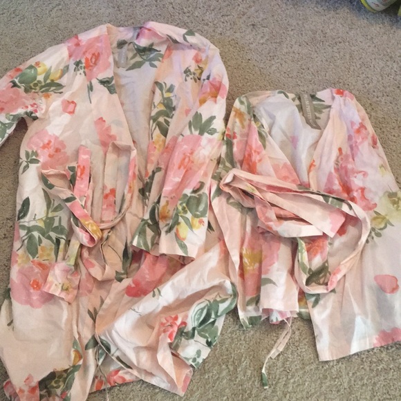 mother daughter matching robes